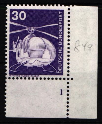BRD Bund 849 FN postfrisch