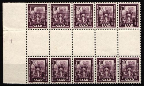 Saarland 272 ZS postfrisch
