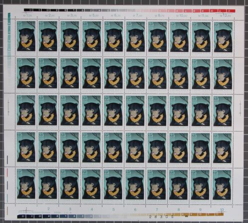 DDR 1617-1620 postfrisch Bogen ungefaltet #JE183