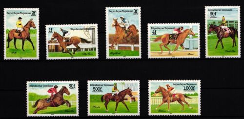 Togo 1836-1843 postfrisch Pferde #JA329