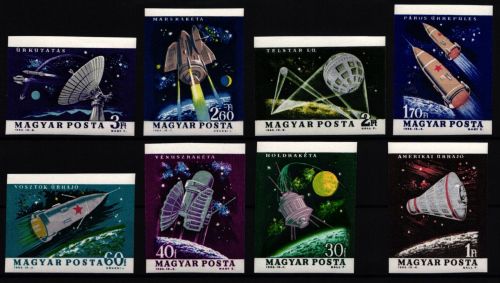 Ungarn 1991-1998 B postfrisch Raumfahrt #JA422