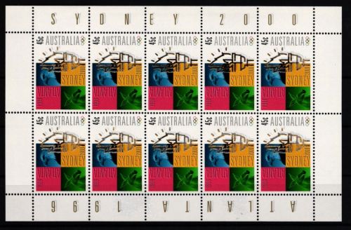 Australien 1590 postfrisch Kleinbogen / Olympia #JA538