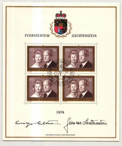 Liechtenstein 614 gestempelt