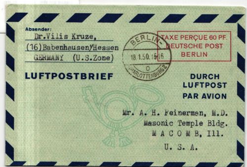 Berlin LF 2a I als Ganzsache gelaufen #JG178
