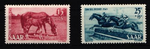 Saarland 265-266 postfrisch