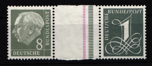 BRD Bund WZ 15 aIV yII postfrisch geprüft Schlegel BPP #JL844