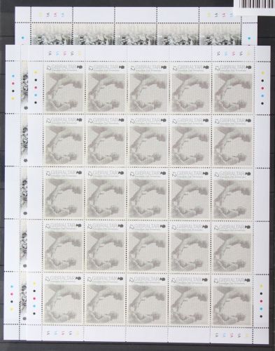 Gibraltar 1637-1641 postfrisch als Kleinbogen #JF915