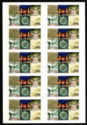 BRD Bund FB 54 postfrisch Folienblatt #JN023