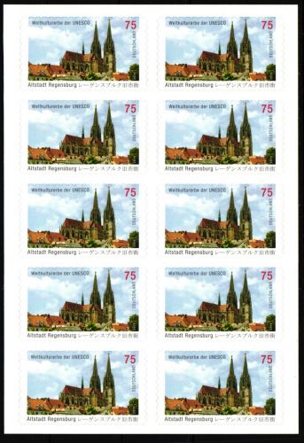 BRD Bund FB 14 postfrisch Folienblatt #JN060