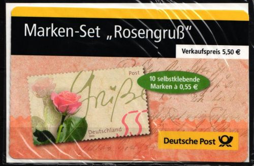 BRD Bund MH 55 postfrisch als Markenheftchen im Blister #JG927