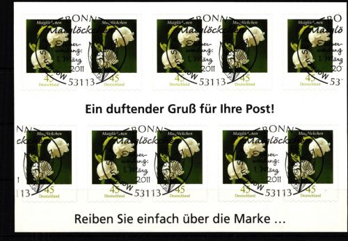 BRD Bund FB 15 gestempelt Folienblatt #JN179