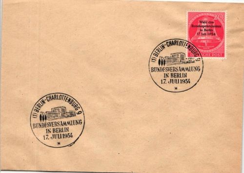 Berlin 118 als Ersttagsbrief #JN208