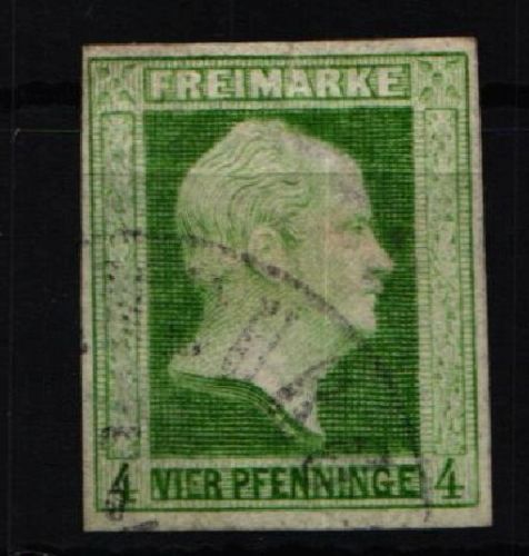 Preußen 5 gestempelt gut gerandet #JN733