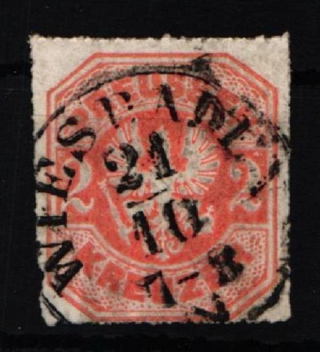 Preußen 23 gestempelt