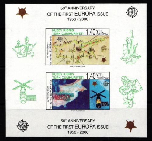 Türkisch-Zypern Block 24 B postfrisch #JO593
