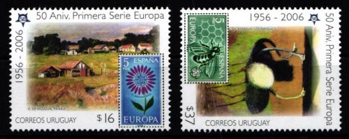 Uruguay 2880-2881 postfrisch #JO596
