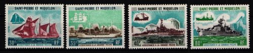 St. Pierre et Miquelon 467-470 postfrisch Schiffe #JH299