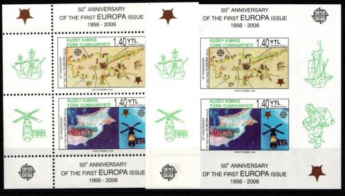 türk. Zypern Block 24 A + B postfrisch Cept #JI566