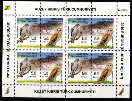 türk. Zypern 865-866 postfrisch als Kleinbogen, Cept #JI567