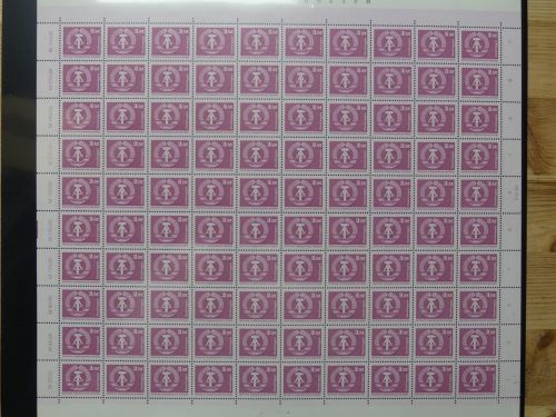 DDR 2633 postfrisch Bogen ungefaltet #JP491