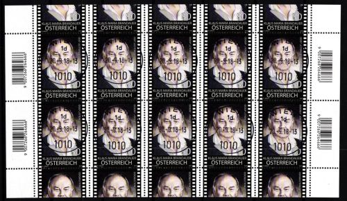 Österreich 3428 gestempelt Kleinbogen mit Ersttagsstempel / Film #JA868