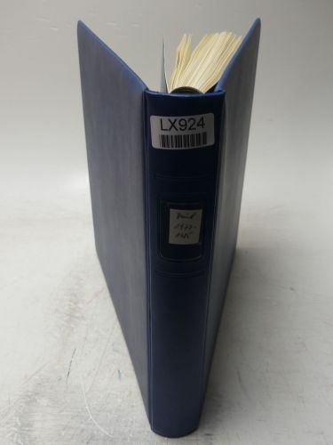 BRD Bund ab 1977 postfrisch besammelt im Lindner T Vordruck #LX924