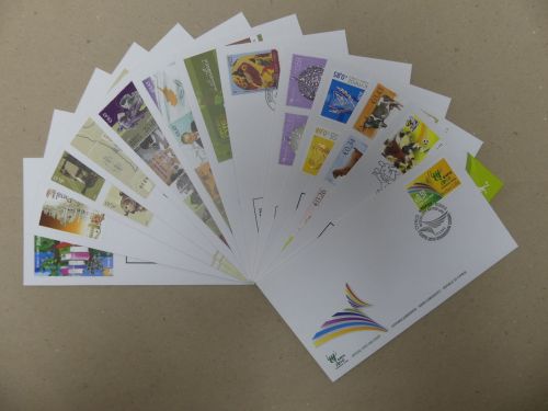 Zypern Jahrgang 2010 gestempelt kpl. als FDC/ Ersttagssonderstempel #JI330