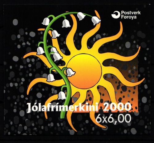 Färöer 386 gestempelt als Markenheftchen #JP342