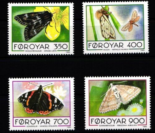 Färöer 252-255 postfrisch #JQ475