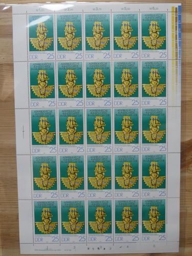 DDR 2333 postfrisch Bogen ungefaltet #JP588