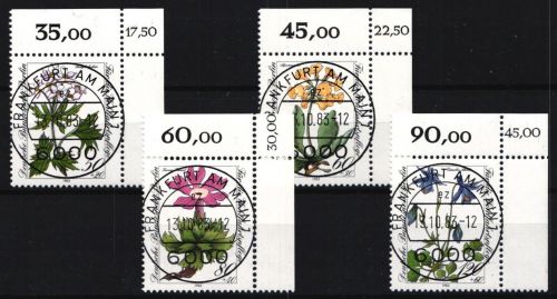 Berlin 703-706 gestempelt