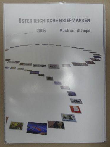Österreich Jahresmappe 2006 postfrisch #JS202