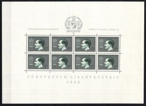 Liechtenstein 427 postfrisch als Kleinbogen #JI651