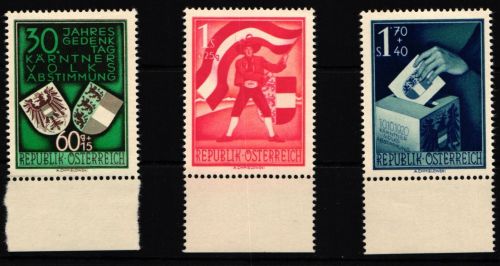 Österreich 952-954 postfrisch #JR032
