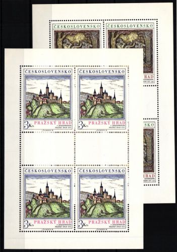 Tschechoslowakei 2343-2344 postfrisch als Kleinbögen #JI570