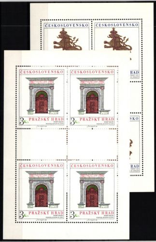 Tschechoslowakei 2584-2585 postfrisch als Kleinbögen #JI578
