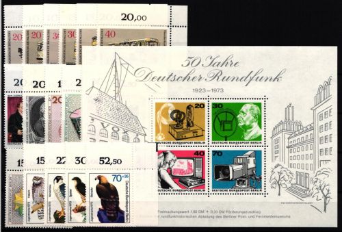 Berlin 442-463 postfrisch