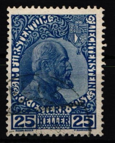 Liechtenstein 1 gestempelt #JS623
