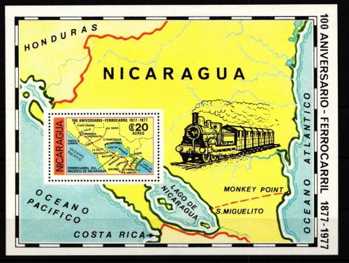 Nicaragua Block 105 postfrisch