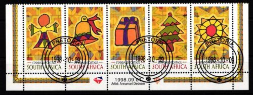 Südafrika 1169-1173 gestempelt als Fünferstreifen #JT036
