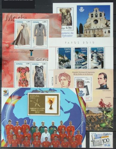 Spanien Jahrgang 2010 mit 4466-4563 ohne 4504 postfrisch #JT101