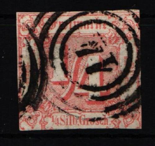 Thurn & Taxis 13 gestempelt