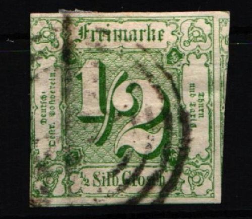 Thurn & Taxis 14 gestempelt