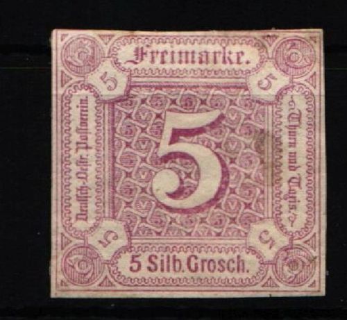 Thurn & Taxis 18 mit Falz