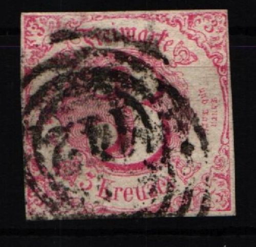 Thurn & Taxis 32 gestempelt