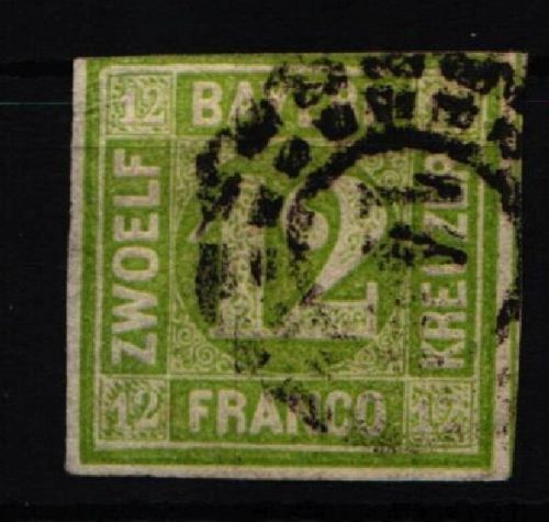 Bayern 12 gestempelt leichte Mängel #JT376