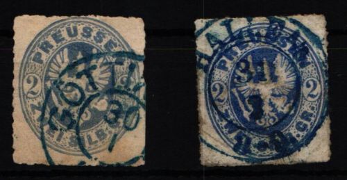 Preußen 17 gestempelt