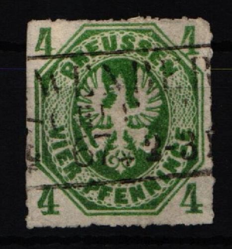 Preußen 14 gestempelt leichte Mängel #JS931