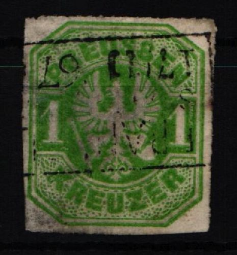 Preußen 22 gestempelt Mängel #JS933