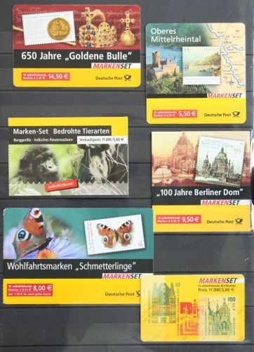 BRD Bund Lot Markenheftchen gestempelt